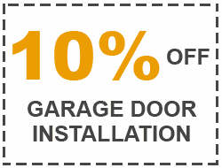 Garage Door Installation Coupon Orange