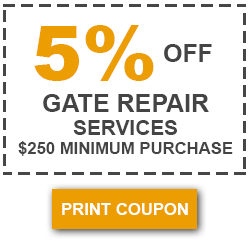 Gate Repair Coupon